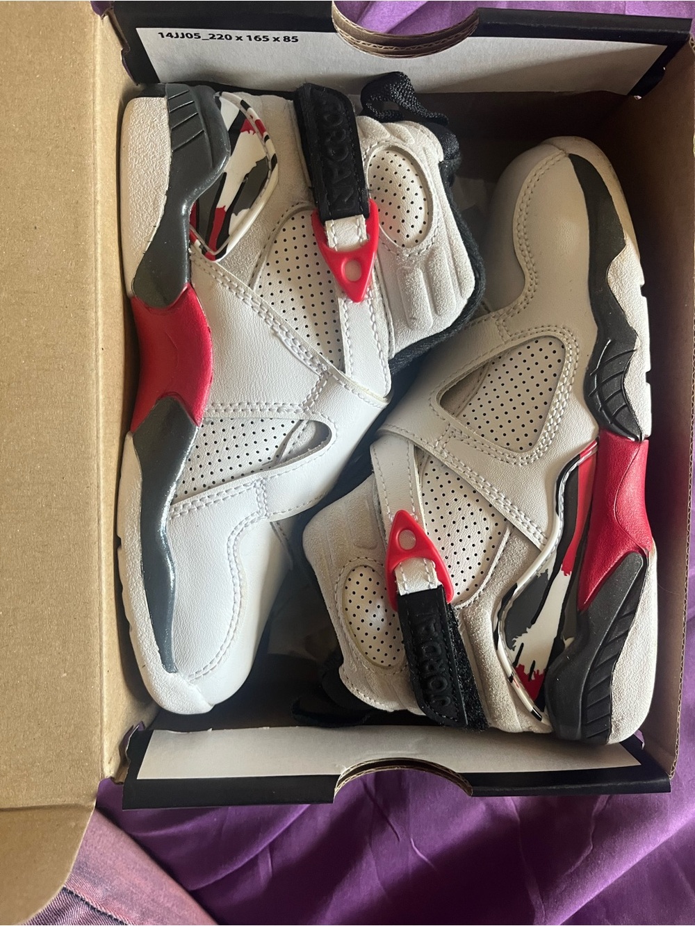 Jordan 8 Retro Size 12C Pre-School